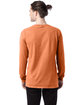 ComfortWash by Hanes Unisex Garment-Dyed Long-Sleeve T-Shirt horizon orange ModelBack
