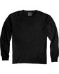 ComfortWash by Hanes Unisex Garment-Dyed Long-Sleeve T-Shirt black FlatFront