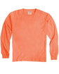 ComfortWash by Hanes Unisex Garment-Dyed Long-Sleeve T-Shirt horizon orange FlatFront