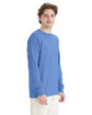 ComfortWash by Hanes Unisex Garment-Dyed Long-Sleeve T-Shirt porch blue ModelQrt