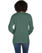 ComfortWash by Hanes Unisex Garment-Dyed Long-Sleeve T-Shirt with Pocket cypress green ModelBack