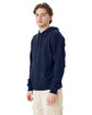 ComfortWash by Hanes Unisex Pullover Hooded Sweatshirt navy ModelQrt