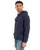 ComfortWash by Hanes Unisex Pullover Hooded Sweatshirt anchor slate ModelQrt