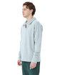 ComfortWash by Hanes Unisex Garment Dye Polo Collar Sweatshirt soothing blue ModelQrt