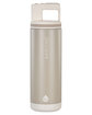 Grosche Alpine 20oz Flip N Sip Insulated Water Bottle sand beige ModelBack