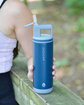 Grosche Alpine 20oz Flip N Sip Insulated Water Bottle  Lifestyle