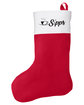 Prime Line Felt Holiday Christmas Stocking red DecoFront