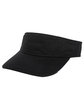 Outdoor Cap Cotton Twill Visor black ModelQrt