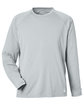 HUK Men's Pursuit Long-Sleeve T-Shirt harbor mist OFFront