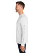 HUK Men's Pursuit Long-Sleeve T-Shirt white ModelSide