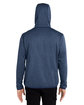 HUK Men's Performance Hooded Fleece Pullover nvl acadmy hthr ModelBack