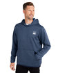 HUK Men's Performance Hooded Fleece Pullover nvl acadmy hthr ModelQrt