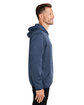 HUK Men's Performance Hooded Fleece Pullover nvl acadmy hthr ModelSide