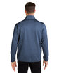 HUK Men's Cold Front Quarter-Zip nvl acadmy hthr ModelBack