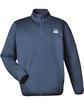 HUK Men's Cold Front Quarter-Zip nvl acadmy hthr OFFront