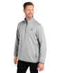 HUK Men's Cold Front Quarter-Zip harbormist hthr ModelQrt