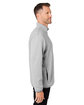 HUK Men's Cold Front Quarter-Zip harbormist hthr ModelSide