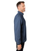 HUK Men's Cold Front Quarter-Zip nvl acadmy hthr ModelSide