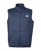 HUK Men's Cold Front Vest nvl acadmy hthr OFFront