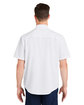 HUK Men's Kona Solid Short Sleeve Shirt white ModelBack