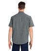 HUK Men's Kona Solid Short Sleeve Shirt volcanic ash ModelBack