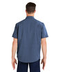 HUK Men's Kona Solid Short Sleeve Shirt naval academy ModelBack