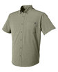 HUK Men's Kona Solid Short Sleeve Shirt moss OFQrt