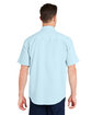 HUK Men's Tide Point Short Sleeve Shirt crystal blue ModelBack