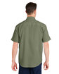 HUK Men's Tide Point Short Sleeve Shirt moss ModelBack