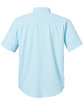 HUK Men's Tide Point Short Sleeve Shirt crystal blue OFBack