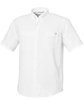 HUK Men's Tide Point Short Sleeve Shirt white OFQrt