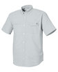 HUK Men's Tide Point Short Sleeve Shirt harbor mist OFQrt