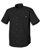 HUK Men's Tide Point Short Sleeve Shirt black OFQrt