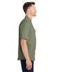 HUK Men's Tide Point Short Sleeve Shirt moss ModelSide