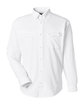 HUK Men's Tide Point Long Sleeve Shirt white OFFront