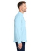 HUK Men's Tide Point Long Sleeve Shirt crystal blue ModelSide