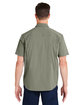 HUK Men's Creekbed Short Sleeve Shirt moss ModelBack