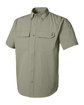 HUK Men's Creekbed Short Sleeve Shirt moss OFQrt