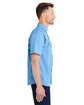 HUK Men's Creekbed Short Sleeve Shirt marolina blue ModelSide