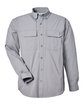 HUK Men's Creekbed Long Sleeve Shirt night owl OFFront