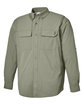 HUK Men's Creekbed Long Sleeve Shirt moss OFQrt