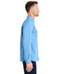 HUK Men's Creekbed Long Sleeve Shirt marolina blue ModelSide