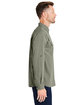 HUK Men's Creekbed Long Sleeve Shirt moss ModelSide