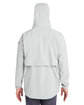 HUK Men's Rover Rain Jacket harbor mist ModelBack