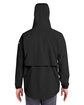 HUK Men's Rover Rain Jacket black ModelBack