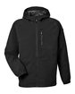 HUK Men's Rover Rain Jacket black OFFront