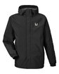 HUK Men's Storm Rain Jacket black OFFront