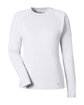 HUK Ladies' Pursuit Long-Sleeve T-Shirt white OFFront