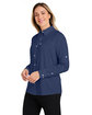 HUK Ladies' Tide Point Long Sleeve Shirt naval academy ModelQrt