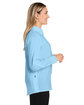 HUK Ladies' Tide Point Long Sleeve Shirt crystal blue ModelSide